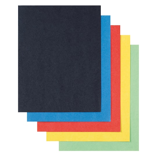5 Packs: 50 ct. (250 total) Pacon&#xAE; Assorted Super Value Poster Board, 22&#x22; x 28&#x22;